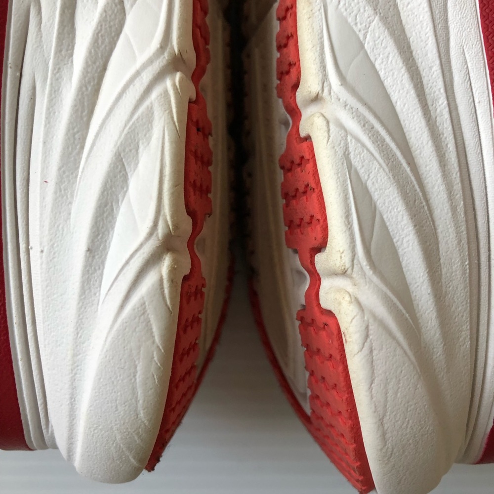 Skechers Women D’Lux Walker Red Sneakers size 9.5 - Picture 15 of 16